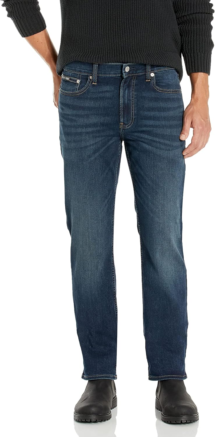Men’s Straight High Stretch Jeans