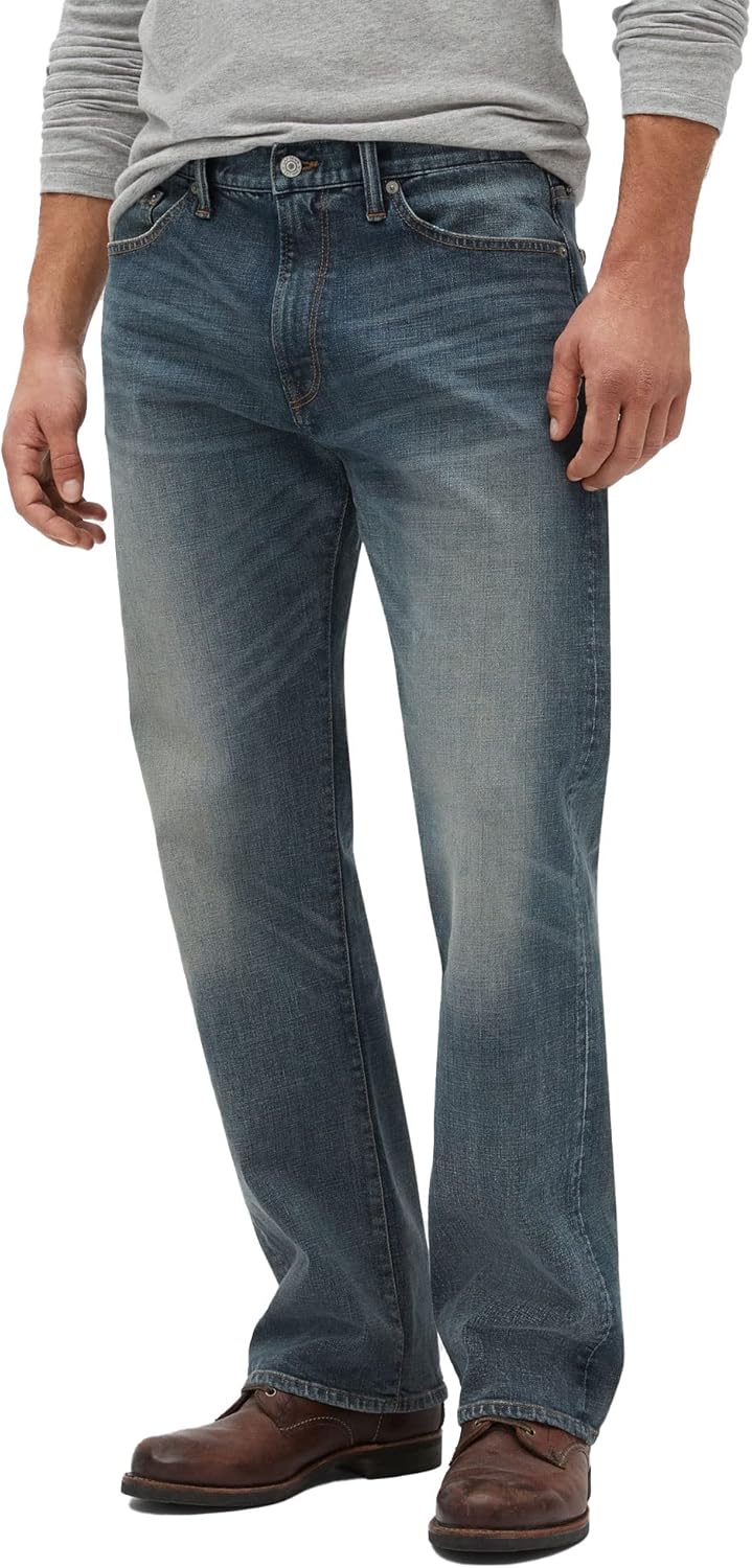 Men’s Relaxed Fit Denim Jeans